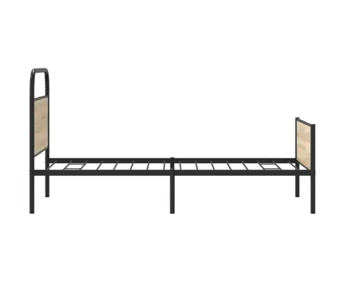 Gulta Bez Matrača, Ozolkoka, 107X203 Cm, Inženierijas Koks Vidaxl