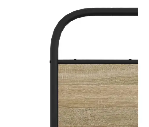 Lovos Rėmas Be Čiužinio, Sonoma, 135X190 cm Apdirbta Mediena