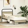Lovos Rėmas Be Čiužinio, 75X190 cm Sonoma, Apdirbta Mediena