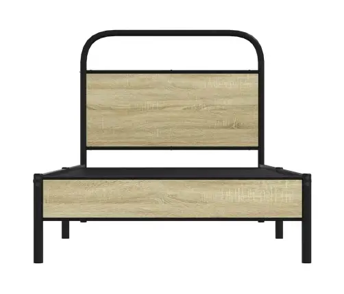 Lovos Rėmas Be Čiužinio, Sonoma, 80X200cm Apdirbta Mediena