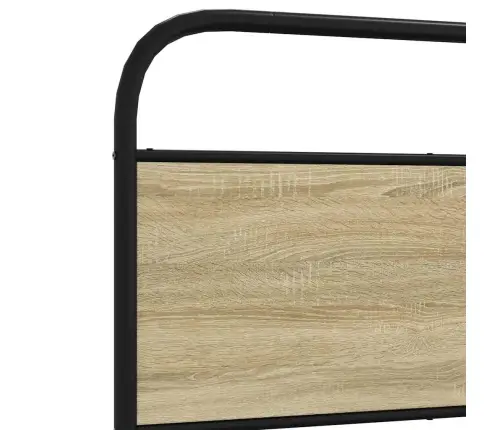 Gulta Bez Matrača, Ozolkoka, 135X190 Cm, Inženierijas Koks Vidaxl