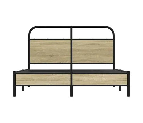 Voodiraam Ilma Madratsita, Sonoma Tamm, 140X190 Cm