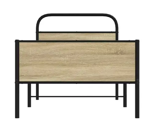 Gulta Bez Matrača, Ozolkoka, 75X190 Cm, Inženierijas Koks Vidaxl