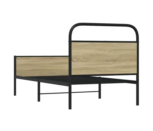 Voodiraam Ilma Madratsita, Sonoma Tamm, 80X200 Cm