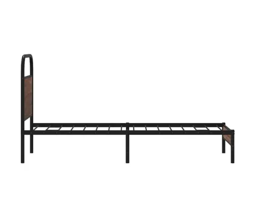 Gulta Bez Matrača, Brūna Ozola, 80X200 Cm, Inženierijas Koks Vidaxl