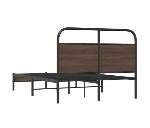 Voodiraam Ilma Madratsita, Pruun Tamm, 120X200 Cm