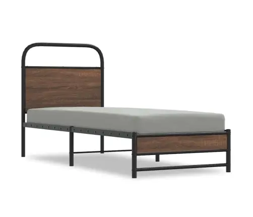 Lovos Rėmas Be Čiužinio, Rudos Ąžuolo, 80X200 Cm
