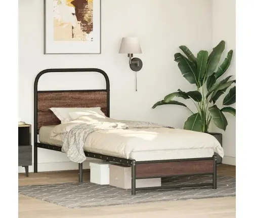 Lovos Rėmas Be Čiužinio, Rudos Ąžuolo, 80X200 Cm