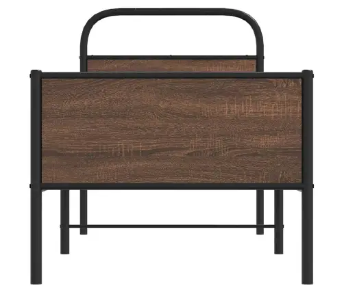 Lovos Rėmas Be Čiužinio, Dūminis, 75X190cm Apdirbta Mediena