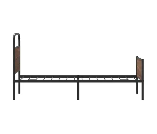 Lovos Rėmas Be Čiužinio, Dūminis, 75X190cm Apdirbta Mediena