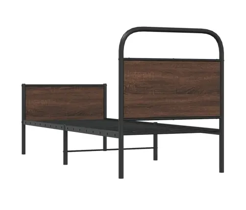 Lovos Rėmas Be Čiužinio, Dūminis, 75X190cm Apdirbta Mediena