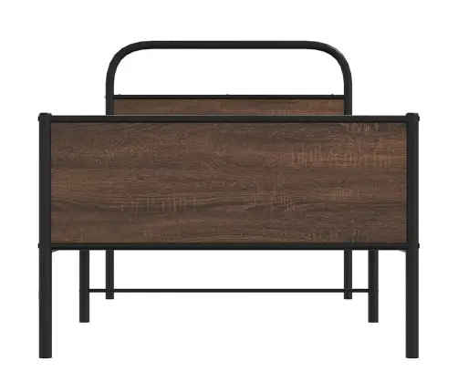 Voodiraam Ilma Madratsita, Pruun Tamm, 90X200 Cm