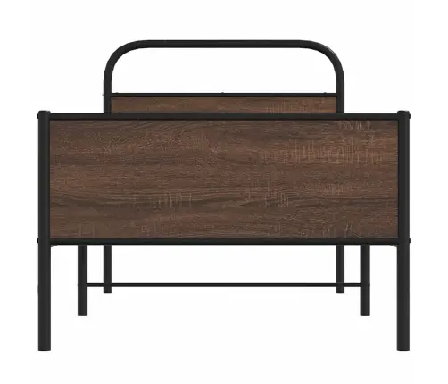 Voodiraam Ilma Madratsita, Pruun Tamm, 107X203 Cm