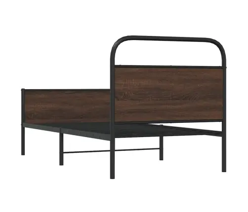 Voodiraam Ilma Madratsita, Pruun Tamm, 107X203 Cm