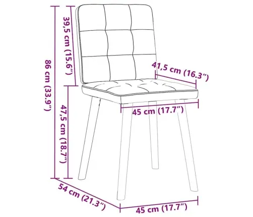 Virtuves Krēsli, 4 Gab., Tumši Pelēks Audums Vidaxl