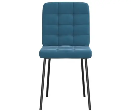 Söögitoolid 4 Tk, Sinine, Samet