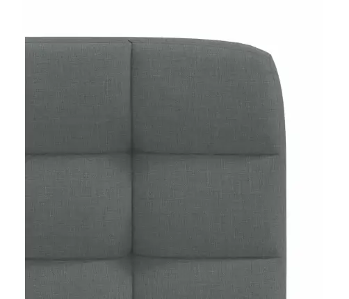 Virtuves Krēsli, 4 Gab., Tumši Pelēks Audums Vidaxl