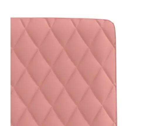 Virtuves Krēsli, 4 Gab., Rozā Mākslīgā Āda Vidaxl