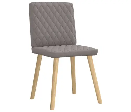 Valgomojo Kėdės, 4Vnt., Taupe Spalvos, Audinys