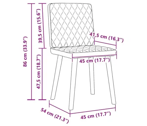 Valgomojo Kėdės, 4Vnt., Taupe Spalvos, Audinys