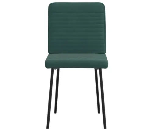 Söögitoolid 4 Tk, Tumeroheline, Samet