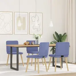 Söögitoolid 4 Tk, Teksasinine, Kangas