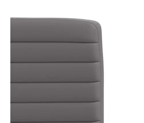 Virtuves Krēsli, 4 Gab., Pelēka Mākslīgā Āda Vidaxl