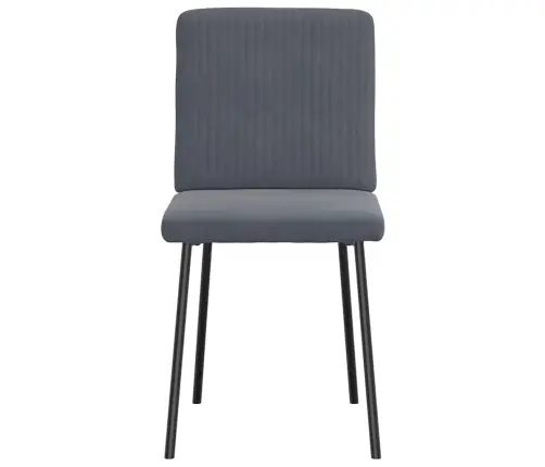 Söögitoolid 4 Tk, Tumehall, Samet