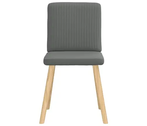 Valgomojo Kėdės, 4Vnt., Tamsiai Pilkos, Audinys