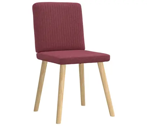 Valgomojo Kėdės, 4Vnt., Raudonojo Vyno, Audinys