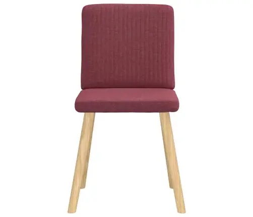 Valgomojo Kėdės, 4Vnt., Raudonojo Vyno, Audinys