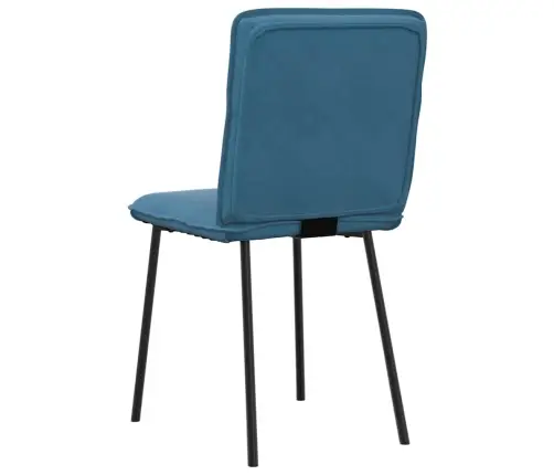 Söögitoolid 4 Tk, Sinine, Samet