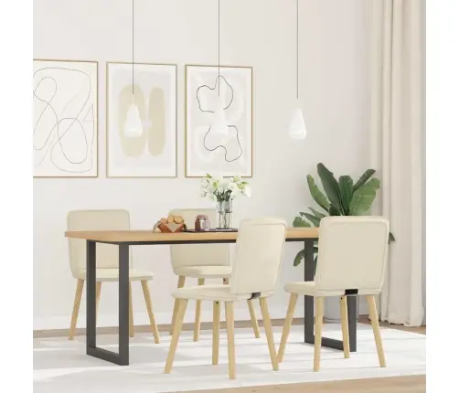 Virtuves Krēsli, 4 Gab., Lins Vidaxl