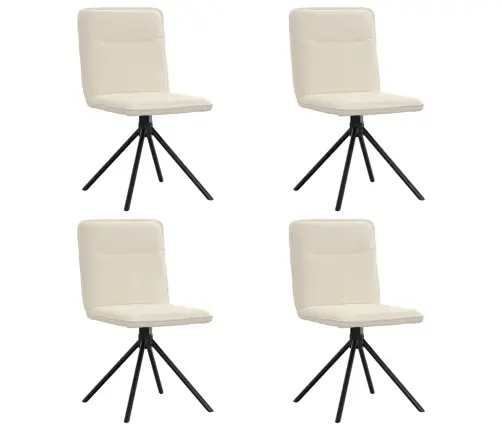 Virtuves Krēsli, 4 Gab., Lins Vidaxl Virtuves Krēsli, 4 Gab., Lins Vidaxl