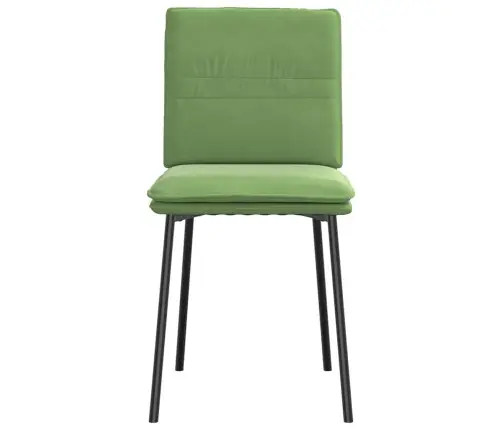 Virtuves Krēsli, 4 Gab., Gaiši Zaļš Samts Vidaxl