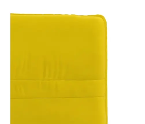 Söögitoolid 4 Tk, Kollane, Samet Söögitoolid 4 Tk, Kollane, Samet