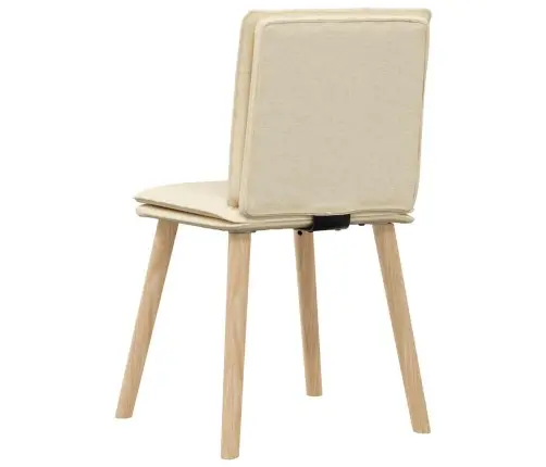 Söögitoolid 4 Tk, Kreemjas, Kangas