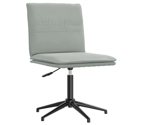 Virtuves Krēsli, 2 Gab., Gaiši Pelēks Samts Vidaxl