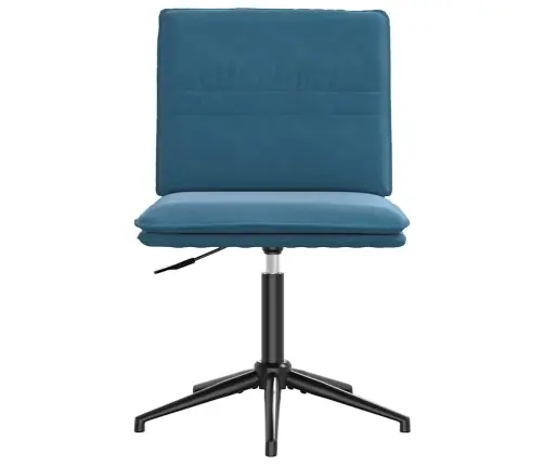 Virtuves Krēsli, 2 Gab., Zils Samts Vidaxl