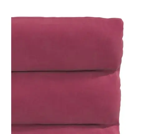 Virtuves Krēsli, 4 Gab., Vīnsarkans Samts Vidaxl