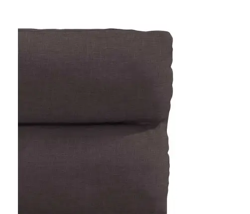 Valgomojo Kėdės, 4Vnt., Tamsiai Rudos Spalvos, Audinys