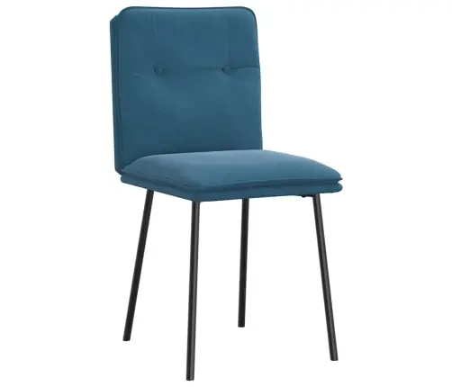 Söögitoolid 4 Tk, Sinine, Samet