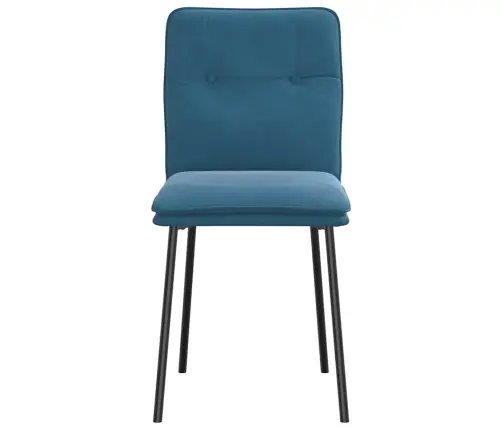 Söögitoolid 4 Tk, Sinine, Samet