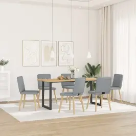 Söögitoolid 6 Tk Helehall, Kangas