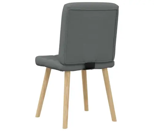 Valgomojo Kėdės, 6Vnt., Tamsiai Pilkos, Audinys