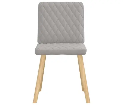 Valgomojo Kėdės, 6Vnt., Pilkos Spalvos, Audinys