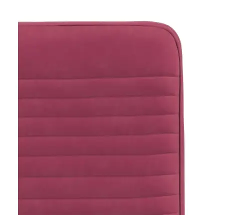 Söögitoolid 6 Tk, Veinipunane, Samet