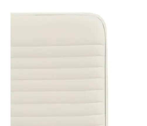 Valgomojo Kėdės, 6Vnt., Kreminės Spalvos, Aksomas