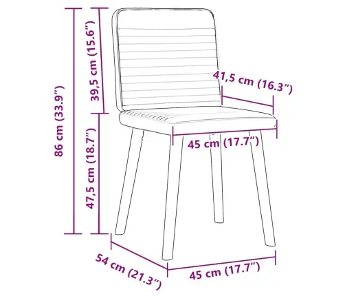 Virtuves Krēsli, 6 Gab., Tumši Pelēks Audums Vidaxl
