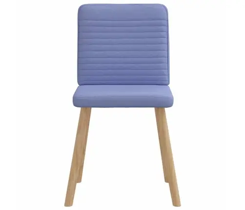 Virtuves Krēsli, 6 Gab., Džinsa Zils Audums Vidaxl Virtuves Krēsli, 6 Gab., Džinsa Zils Audums Vidaxl